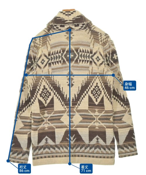 Ralph Lauren（ラルフローレン）カーディガン 茶 サイズ:M レディース/2200696159015