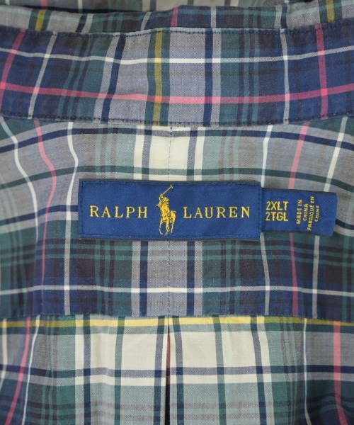 Ralph Lauren（ラルフローレン）カジュアルシャツ 紺 サイズ:2XLT(XLL位) メンズ/2200687209033
