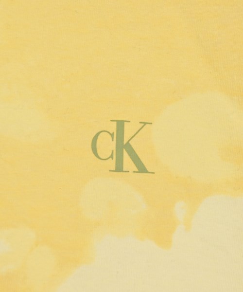 CALVIN KLEIN（カルバンクライン）Tシャツ・カットソー 黄 サイズ:M レディース/2200639190020