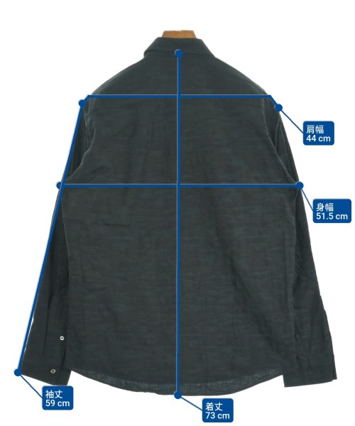 CALVIN KLEIN（カルバンクライン）カジュアルシャツ 黒 サイズ:L メンズ/2200548320037