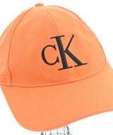 CALVIN KLEIN（カルバンクライン）キャップ オレンジ サイズ:ONE メンズ/2200622031149
