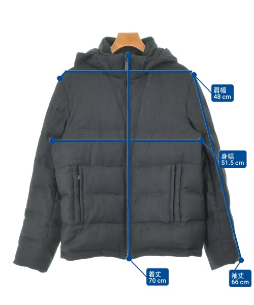 CALVIN KLEIN（カルバンクライン）ダウンジャケット/ダウンベスト 黒 サイズ:40(XXS位) メンズ/2200626187019