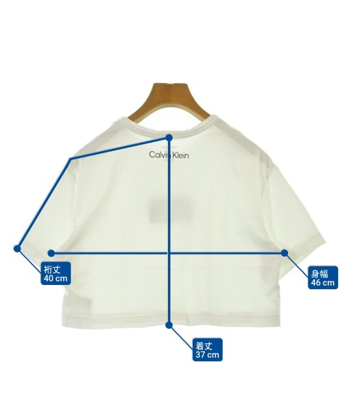 CALVIN KLEIN（カルバンクライン）Tシャツ・カットソー 白 サイズ:XS レディース/2200624698258