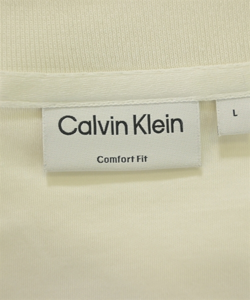CALVIN KLEIN（カルバンクライン）ポロシャツ 白 サイズ:L メンズ/2200615360027