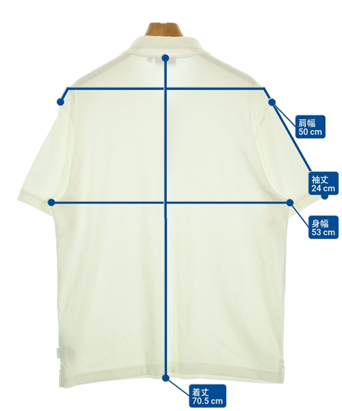 CALVIN KLEIN（カルバンクライン）ポロシャツ 白 サイズ:L メンズ/2200615360027