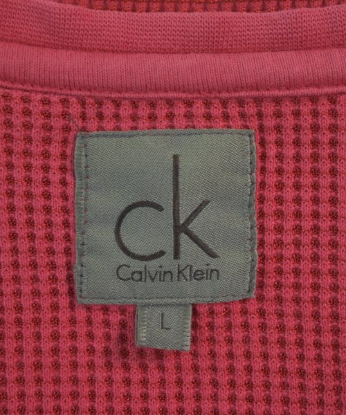 CK CALVIN KLEIN（シーケーカルバンクライン）Tシャツ・カットソー 赤 サイズ:L メンズ/2200628674067