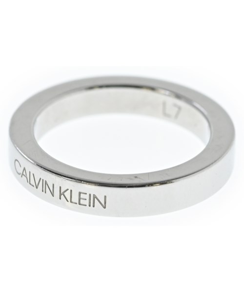 CALVIN KLEIN（カルバンクライン）リング シルバー サイズ:-(14号位) メンズ/2200630990018