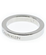 CALVIN KLEIN（カルバンクライン）リング シルバー サイズ:-(14号位) メンズ/2200630990018