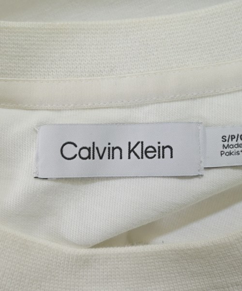 CALVIN KLEIN（カルバンクライン）Tシャツ・カットソー 白 サイズ:S レディース/2200620782098