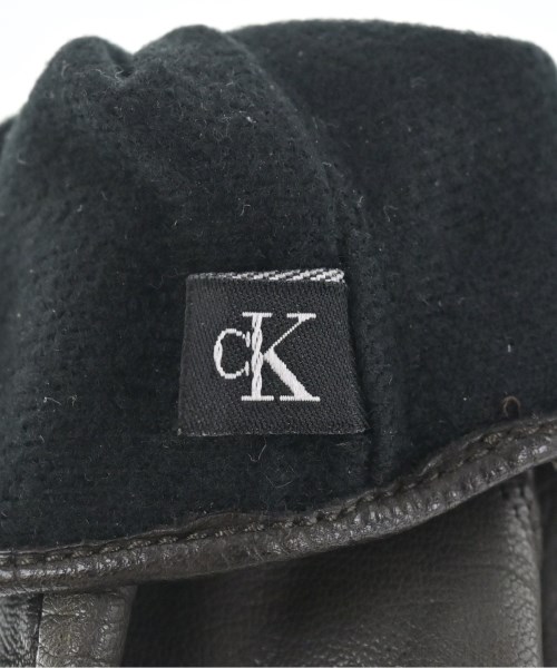 CALVIN KLEIN（カルバンクライン）手袋 グレー サイズ:- レディース/2200610073052
