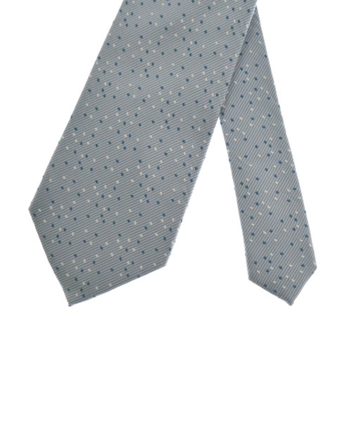 CK CALVIN KLEIN（シーケーカルバンクライン）ネクタイ シルバー サイズ:- メンズ/2200617629139