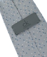 CK CALVIN KLEIN（シーケーカルバンクライン）ネクタイ シルバー サイズ:- メンズ/2200617629139