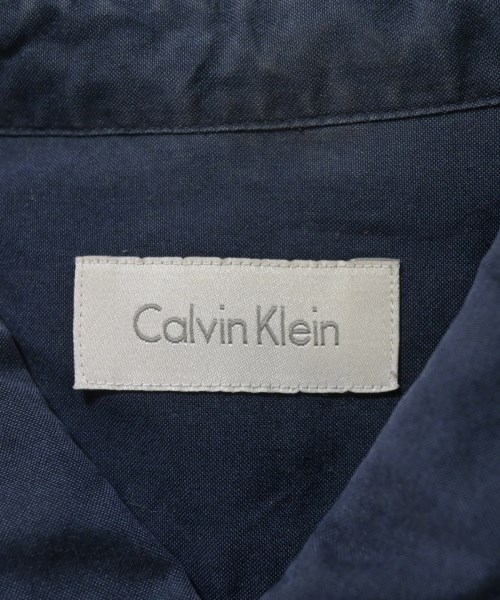 CALVIN KLEIN（カルバンクライン）カジュアルシャツ 紺 サイズ:L メンズ/2200609748060