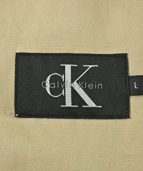 CK CALVIN KLEIN（シーケーカルバンクライン）ブルゾン ベージュ サイズ:L メンズ/2200678571088