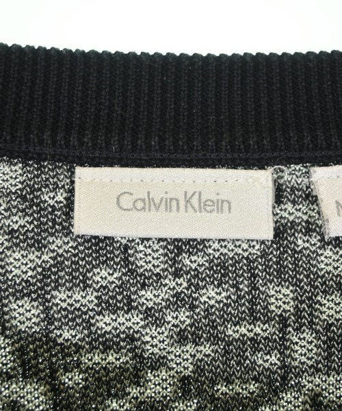 CALVIN KLEIN（カルバンクライン）ニット・セーター 黒 サイズ:M メンズ/2200697778048