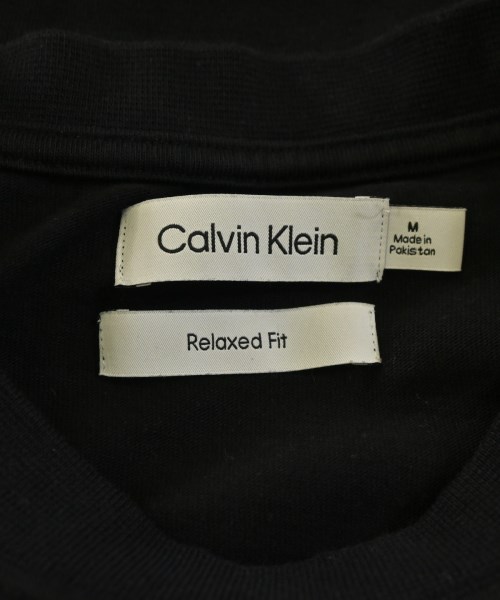 CALVIN KLEIN（カルバンクライン）Tシャツ・カットソー 黒 サイズ:M メンズ/2200701398040