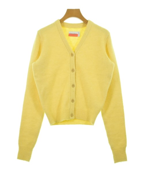 CALVIN KLEIN(カルバンクライン)カーディガン 黄 サイズ:XS/2200649829026