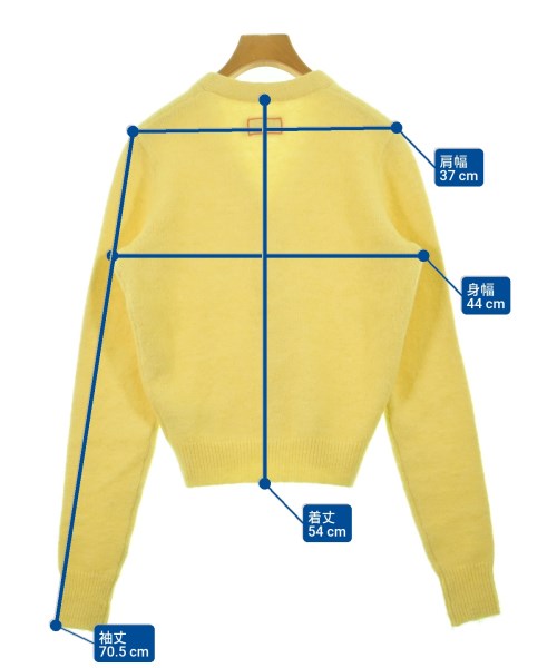 CALVIN KLEIN（カルバンクライン）カーディガン 黄 サイズ:XS レディース/2200649829026