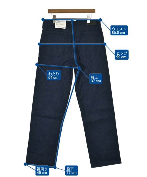 CALVIN KLEIN（カルバンクライン）デニムパンツ 紺 サイズ:33(L位) メンズ/2200655222071