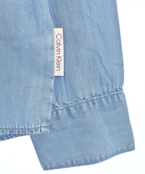 CALVIN KLEIN（カルバンクライン）カジュアルシャツ 青 サイズ:XS レディース/2200652771053