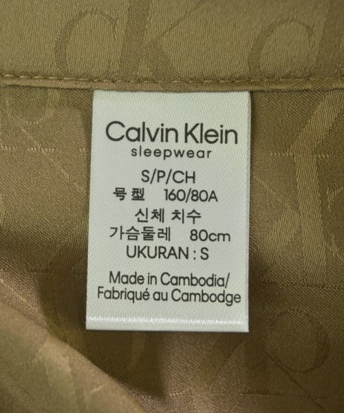 CALVIN KLEIN（カルバンクライン）カジュアルシャツ 茶 サイズ:S レディース/2200658564048