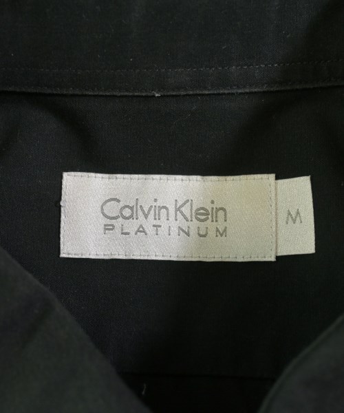 CALVIN KLEIN（カルバンクライン）カジュアルシャツ 黒 サイズ:M メンズ/2200710815132