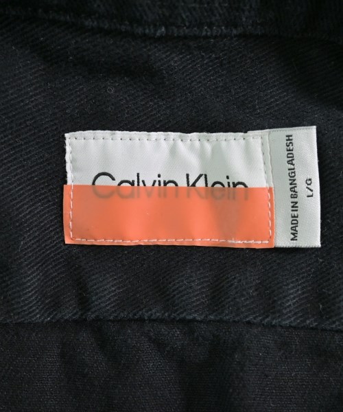 CALVIN KLEIN（カルバンクライン）カジュアルシャツ 黒 サイズ:L メンズ/2200716434054