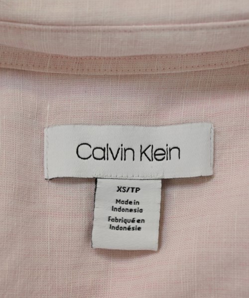 CALVIN KLEIN（カルバンクライン）カジュアルシャツ ピンク サイズ:XS メンズ/2200718006051