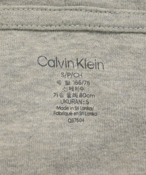 CALVIN KLEIN（カルバンクライン）パーカー グレー サイズ:S レディース/2200639403045