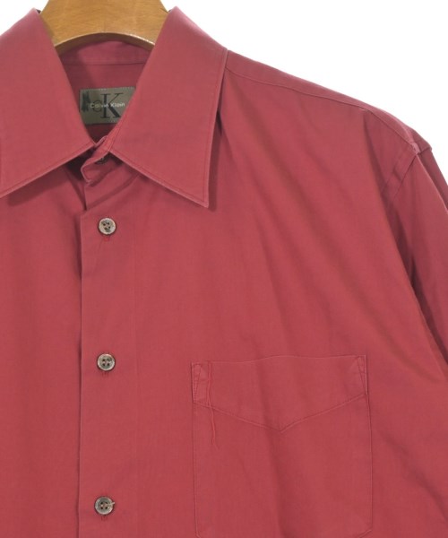 CALVIN KLEIN（カルバンクライン）カジュアルシャツ 赤 サイズ:L メンズ/2200638425048