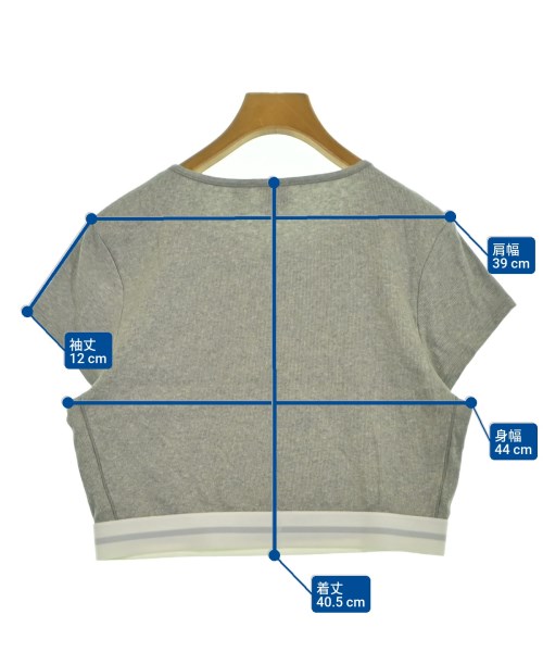 CALVIN KLEIN（カルバンクライン）Tシャツ・カットソー グレー サイズ:L レディース/2200632673131