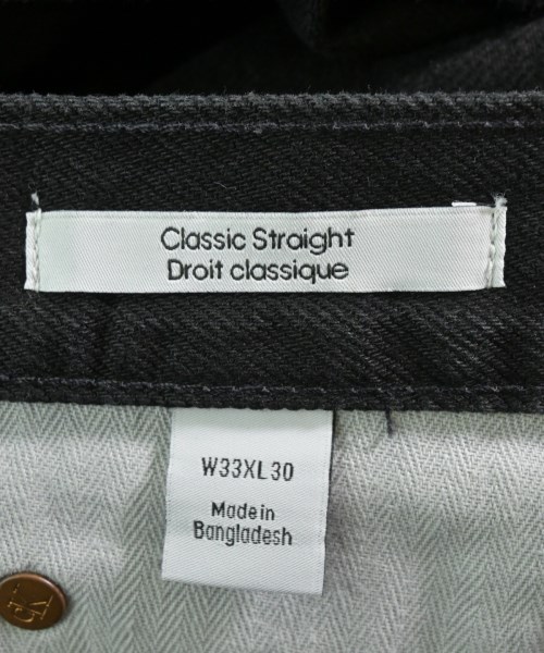 CALVIN KLEIN（カルバンクライン）デニムパンツ 黒 サイズ:33(L位) メンズ/2200637200455