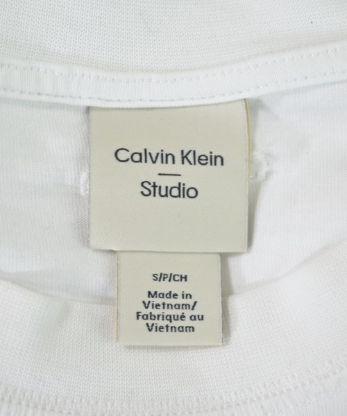 CALVIN KLEIN（カルバンクライン）Tシャツ・カットソー 白 サイズ:S メンズ/2200644367066