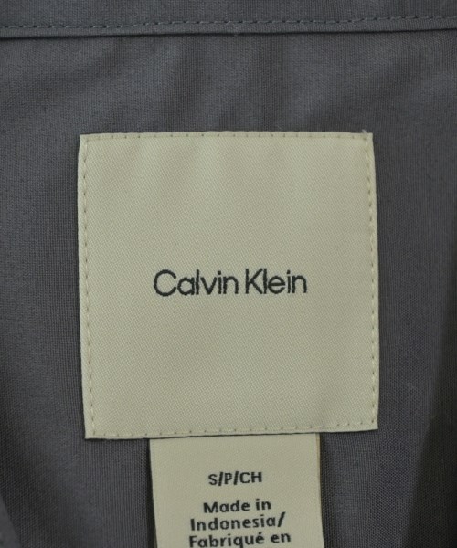 CALVIN KLEIN（カルバンクライン）カジュアルシャツ グレー サイズ:S メンズ/2200651350099