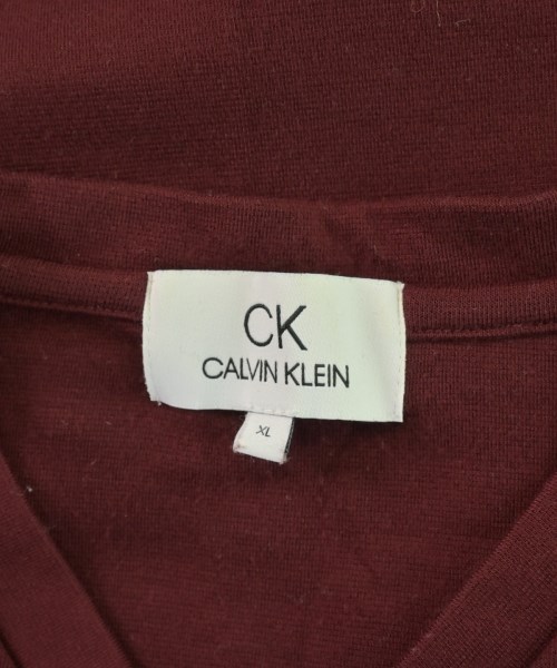 CALVIN KLEIN（カルバンクライン）Tシャツ・カットソー 赤 サイズ:XL メンズ/2200702348068