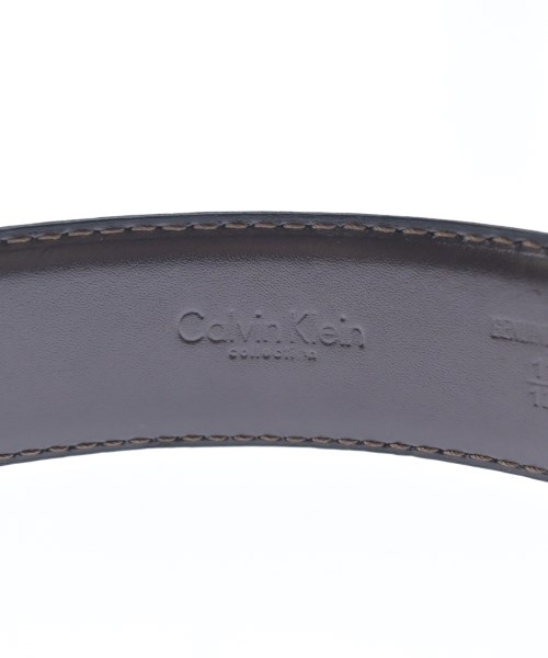 CALVIN KLEIN（カルバンクライン）ベルト 黒 サイズ:110/125 メンズ/2200704687851