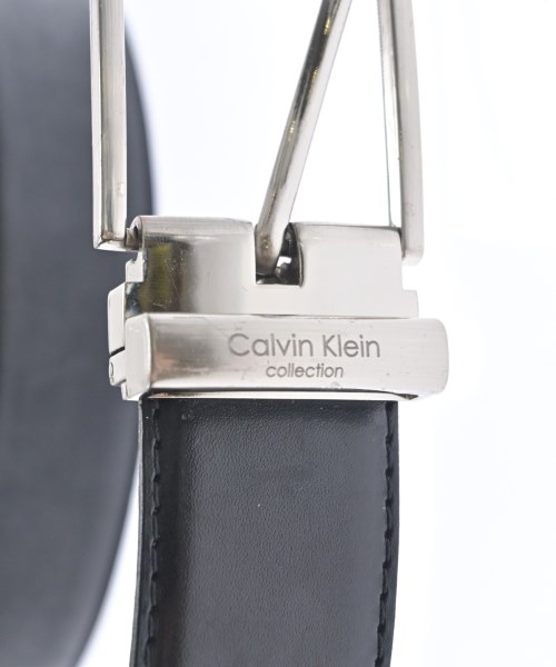 CALVIN KLEIN（カルバンクライン）ベルト 黒 サイズ:110/125 メンズ/2200704687851