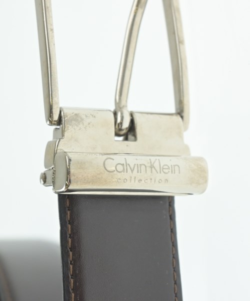 CALVIN KLEIN（カルバンクライン）ベルト 茶 サイズ:- メンズ/2200704687882