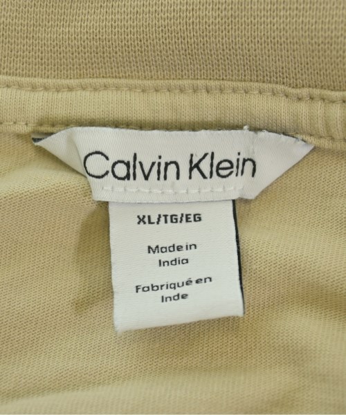 CALVIN KLEIN（カルバンクライン）Tシャツ・カットソー ベージュ サイズ:XL メンズ/2200708942185