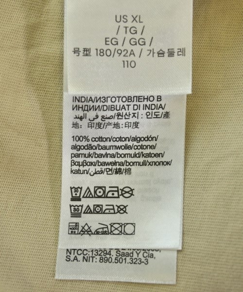 CALVIN KLEIN（カルバンクライン）Tシャツ・カットソー ベージュ サイズ:XL メンズ/2200708942185