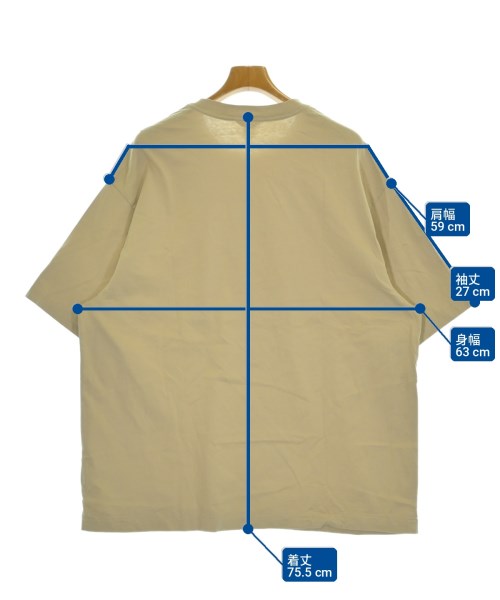 CALVIN KLEIN（カルバンクライン）Tシャツ・カットソー ベージュ サイズ:XL メンズ/2200708942185