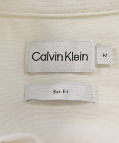 CALVIN KLEIN（カルバンクライン）カジュアルシャツ 白 サイズ:M メンズ/2200728917187