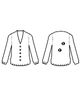 Pringle（プリングル）カーディガン 紺 サイズ:S メンズ/2200467149580