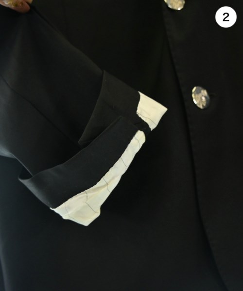 Ralph Lauren Black Label（ラルフローレンブラックレーベル）テーラードジャケット 黒 サイズ:40(L位) メンズ/2200718335090