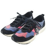 ARMANI JEANS（アルマーニジーンズ）スニーカー 黒 サイズ:EU37(23.5cm位) レディース/2200643326026