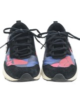 ARMANI JEANS（アルマーニジーンズ）スニーカー 黒 サイズ:EU37(23.5cm位) レディース/2200643326026