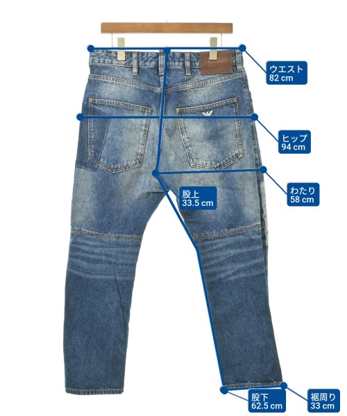 ARMANI JEANS（アルマーニジーンズ）デニムパンツ 青 サイズ:29(S位) メンズ/2200628413017
