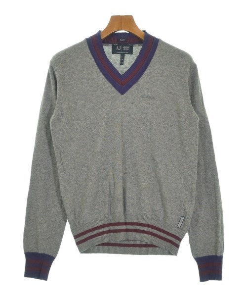 ARMANI JEANS(アルマーニジーンズ)ニット・セーター グレー サイズ:S/2200672074059