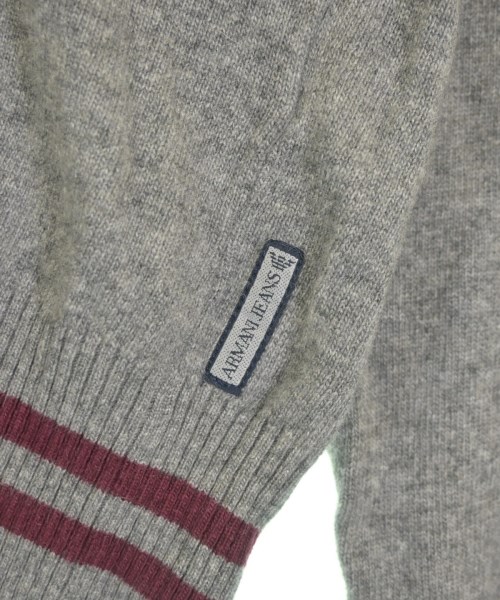 ARMANI JEANS（アルマーニジーンズ）ニット・セーター グレー サイズ:S メンズ/2200672074059