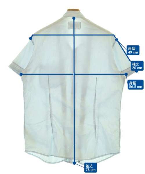 ARMANI JEANS（アルマーニジーンズ）カジュアルシャツ 青 サイズ:XXL メンズ/2200689753145